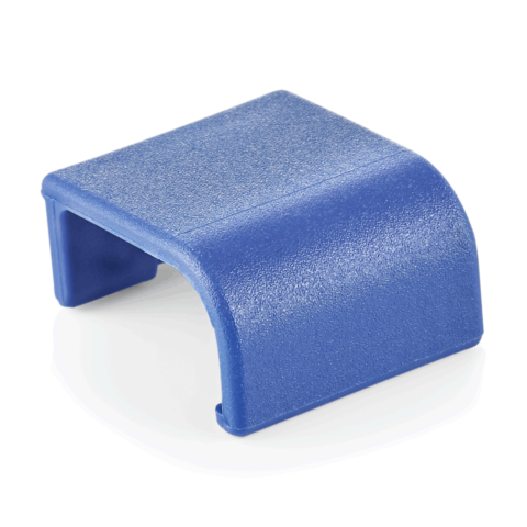 HACCP Markierungsclips Set GN 84, blau, Set á 50 Stück