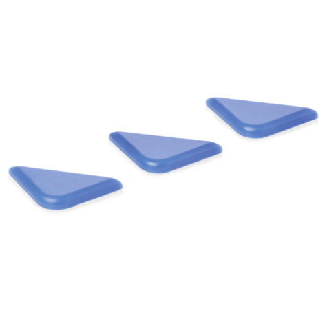 HACCP Markierungsclips Set GN 89, blau, Set á 50 Stück