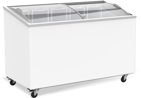 Tiefkühltruhe mit Glasschiebedeckeln | 397 Liter | 5 Körbe