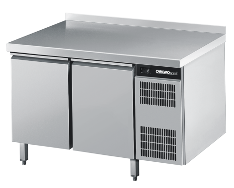 CHROMOnorn Bäckerei-Kühltisch EN 4060, 2 Türen, 1400x800x850mm