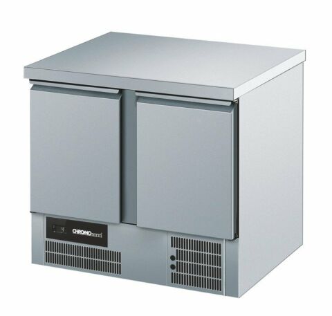 CHROMOnorn Kühltisch BR 795, GN 1/1, 2 Türen, 950x700x850mm
