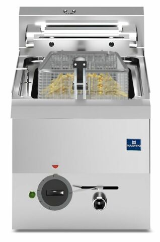 MASTRO Elektro-Fritteuse, 10 Liter 9kW, gefüllt