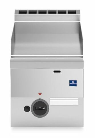 MASTRO Gas-Grillplatte glatt, 5,2kW, 300x600x300mm
