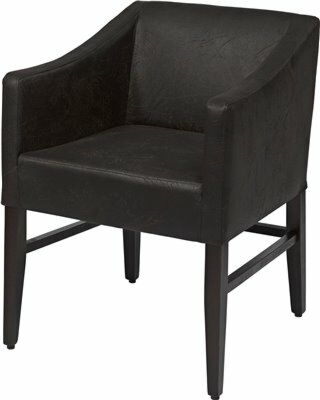 Lounge Stuhl Bari schwarz-Gastro-Germany
