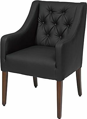 Lounge Stuhl Tolia schwarz-Gastro-Germany