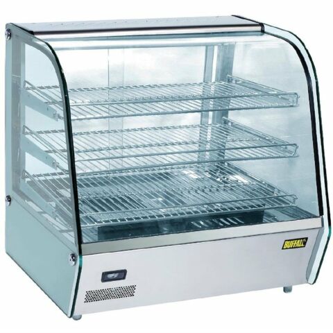 BUFFALO Warmhaltevitrine 120 L, 687x568x670mm