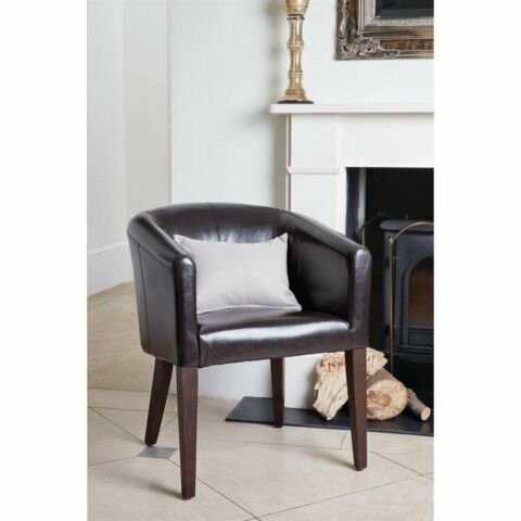 Lounge Sessel Cocktailsessel Atlas S135L dunkelbraun-Gastro-Germany