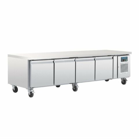 POLAR 4-türiger GN-Kühltisch 420L, 2230x700x650 mm