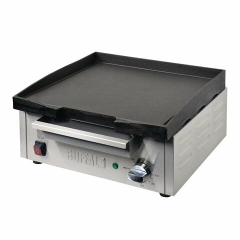 Buffalo Tischmodell Grillplatte aus Gusseisen 38cm, 2,8kW