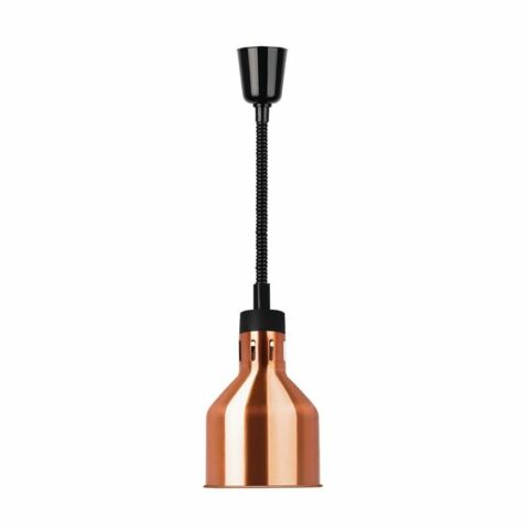 Buffalo ausziehbare Wärmelampe mit Kupfer-Finish, 250W, Kabellänge: 28-152cm