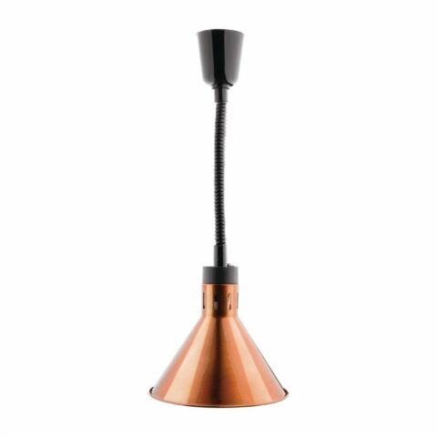 Buffalo ausziehbare konische Wärmelampe, Kupfer, 250W, Kabellänge: 28-152cm
