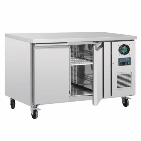 POLAR Tiefkühltisch 2-türig 282L - GN 1/1