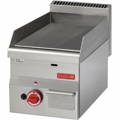 Gastro M Gas Grillplate glatt 300x600x280mm, 5,2kW-Gastro-Germany