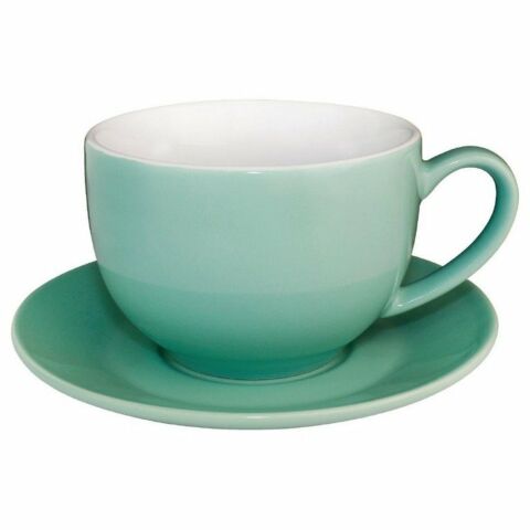 Olympia Cappuccinotasse aqua 34cl (12 Stück)-Gastro-Germany