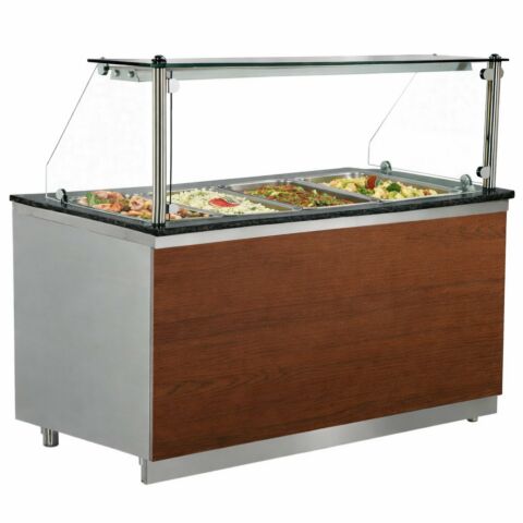 Kühltheke Gastronomie Pro mit Holzfront