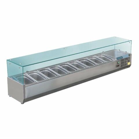 POLAR Aufsatzkühlvitrine für 9x GN1/3, 2000mm