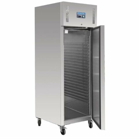 POLAR Gefrierschrank Edelstahl in Bäckereiabmessung 850L