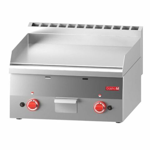 Gastro M Gas Grillplate glatt 600x600x280mm, 10,4kW