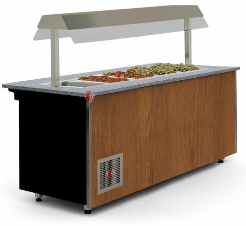 IGLOO Salatbar Buffetwagen Gastroline ML08 Open 2.0, Länge 2000mm