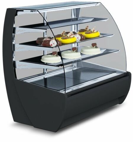 IGLOO Kuchentheke Konditoreitheke KAMELEO 0.9 weiß, Umluft, Breite 1005mm