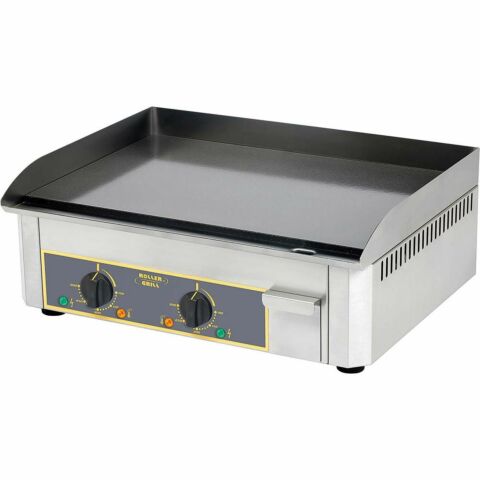 ROLLER GRILL Elektro-Griddleplatte, zwei Heizzonen, Abmessung 620 x 450 x 190 mm