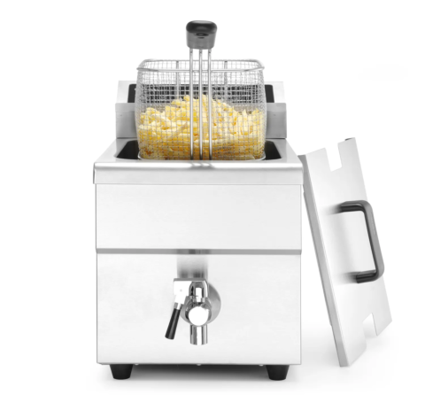 Induktionsfritteuse Profi Line 8 Liter, 3500W gefüllt