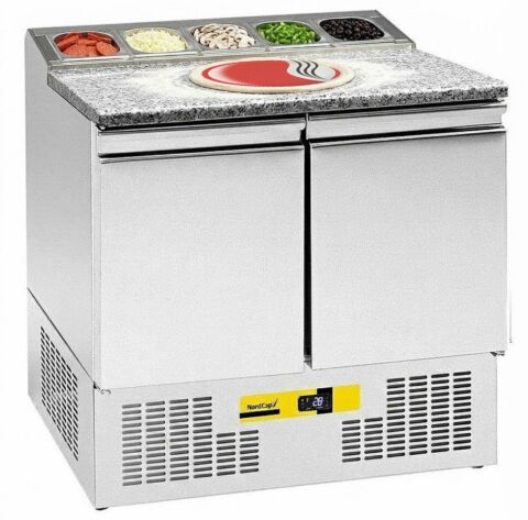 NordCap Pizzatisch Belegstation Saladette SL 1-BLG, 900x700x830 mm

