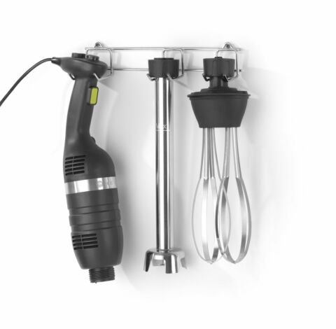 HENDI Stabmixer & Schneebesen mit Halterung, var. Geschwindigkeit 350W
