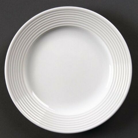 Olympia Linear Teller mit breitem Rand 20cm (12 Stück)-Gastro-Germany