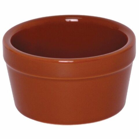 Olympia Rustic Auflaufförmchen Terrakotta 7,7cm (6 Stück)-Gastro-Germany