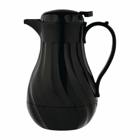 Olympia Swirl Isolierkanne schwarz 2L-Gastro-Germany