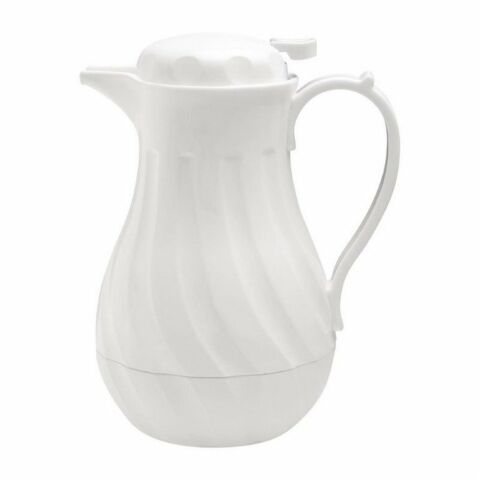 Olympia Swirl Isolierkanne weiß 2L-Gastro-Germany