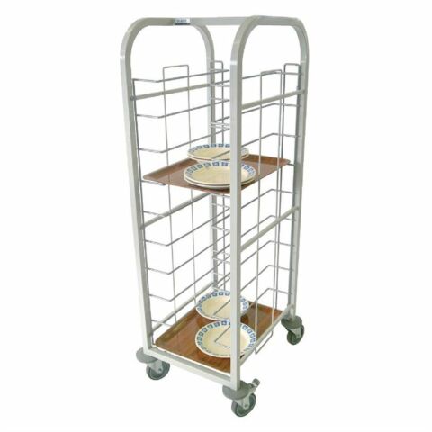 Craven Tablettwagen Stahl für 10 Tabletts
