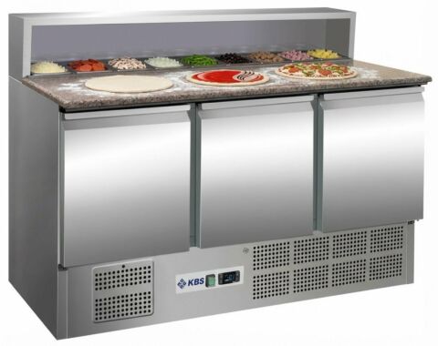 Pizzakühltisch-Belegstation 901 PT, 1370x700x1090 mm - GN 11
