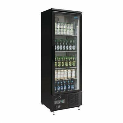 Polar Bar Glastürkühlschrank 1-türig, 60x51,4x187,2cm-Gastro-Germany