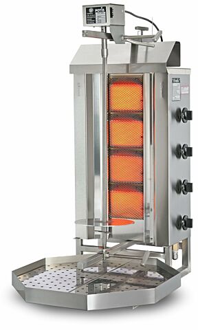 POTIS G2 Gyrosgrill Dönergrill Kebabgrill 30 kg, "PROPANGAS"