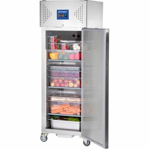 Starline Kühlschrank Edelstahl 600L, GN2/1, 680x810x2010mm