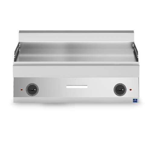 MASTRO Elektro-Grillplatte, glatt 12kW, 400V, Breite 1100mm
