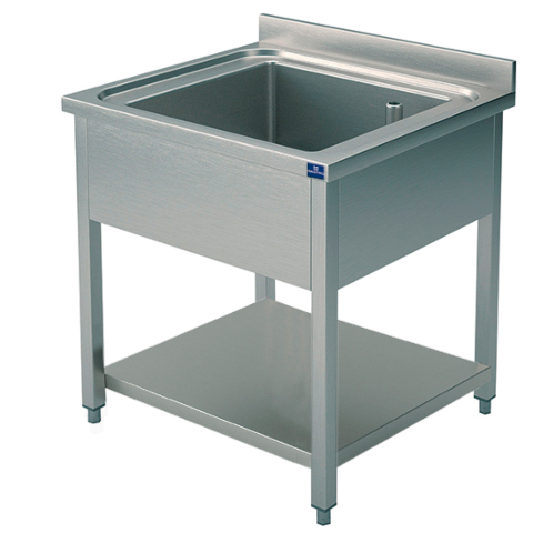 MASTRO Spültisch, 1 Becken, 800x600 mm