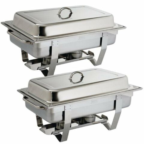 Olympia Milan Chafing-Dish, 27x33x59cm (2 Stück)-Gastro-Germany