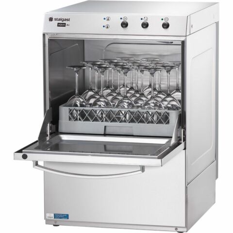 STALGAST Gläserspülmaschine GL221, Korb 40x40cm mit Ablaufpumpe, Dosierpumpen