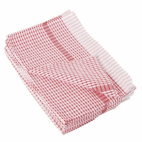 Vogue Wonderdry Geschirrtücher rot (10 Stück)-Gastro-Germany