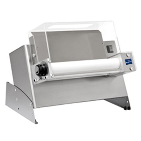 MASTRO Teigausrollmaschine mit 1 Rolle für Pizzen ø 260-450 mm