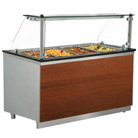 Bainmarie Gastronomie Pro mit Holzfront