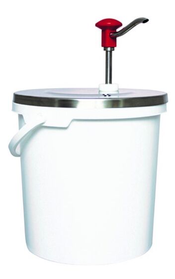 Produktbild von Ersatzdeckel Mit Loch – Für Saucenspender GN 1/6 – Polycarbonat Für 30-ml-Portionierer