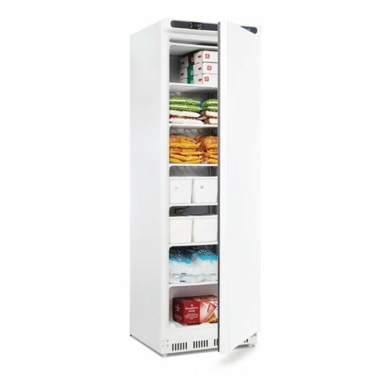 Gastro Kühlschrank 400 Liter 4 Verstellbare Regale Weiß
