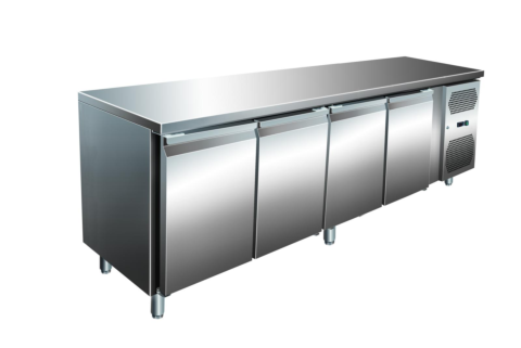 Kühltisch KT-VIP mit 3 Türen und Aufkantung, 1795x700x860mm