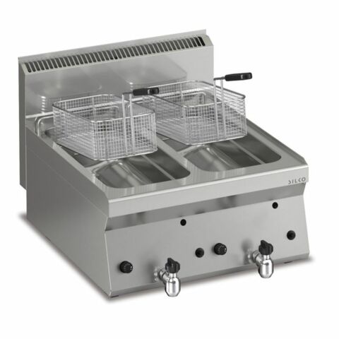 KBS Gas Fritteuse 2 x 8 L