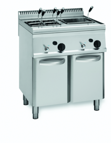 KBS Gas Nudelkocher Ready-Line 2 Becken 2x 23 L