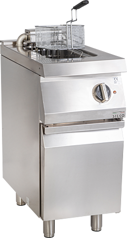 Elektro-Fritteuse 1 Becken 10 L Standgerät 9kW Klappheizung